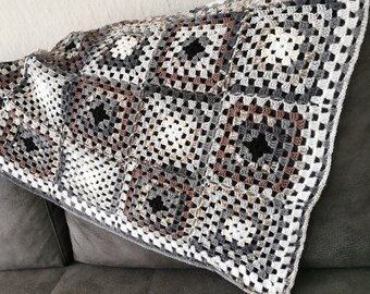 Cadeau de bébé, couverture de bébé, couverture de câlin au crochet, couverture de poussette, cadeau pour nouveau-nés, couverture de lit en laine, couverture de lit faite à la main