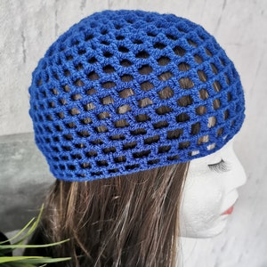 Cappello di transizione, moda anni '20, cappello all'uncinetto, cappello all'uncinetto boho, cappello con teschio, cappello con teschio, cappello a rete lavorato all'uncinetto a mano, ampia selezione di colori immagine 2