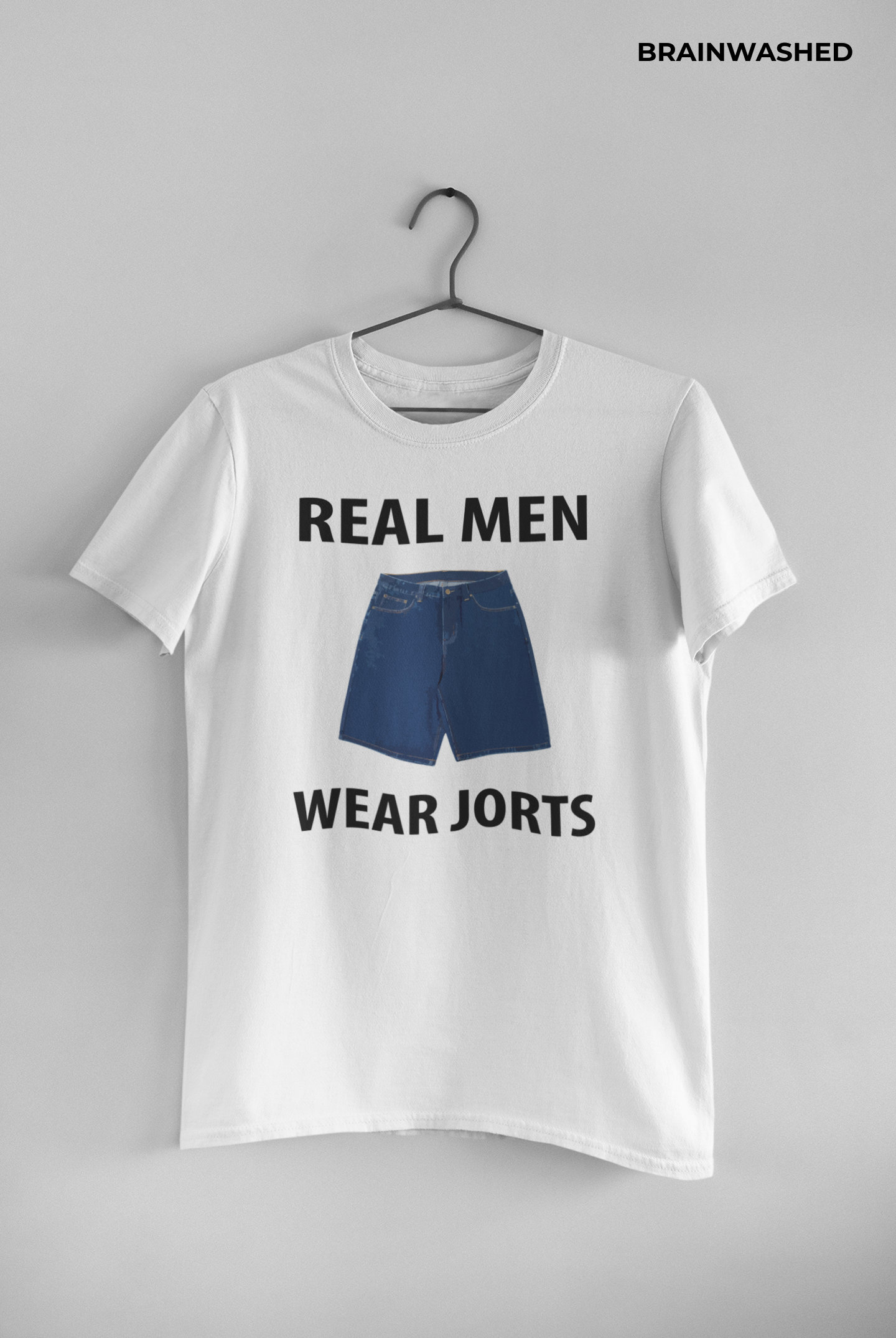 Real Men Wear Jorts Meme Shirt Iconic Funny Shirt Funny Etsy