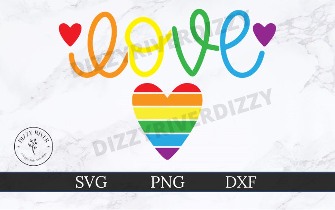 Pride SVG | DXF | Png | Cricut Cut File | Silhouette Cut File | Digital ...
