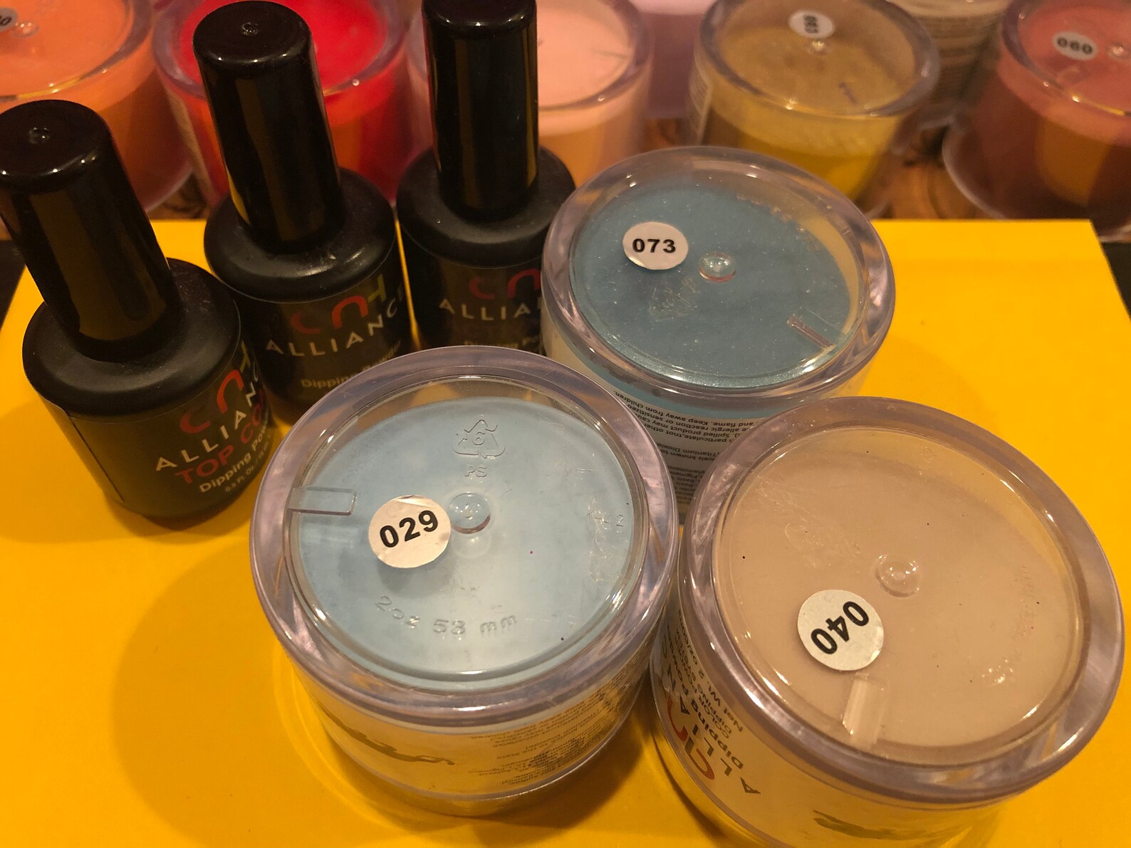 Dip Powder Set Base Top And Activator Liquid Dipping Etsy 