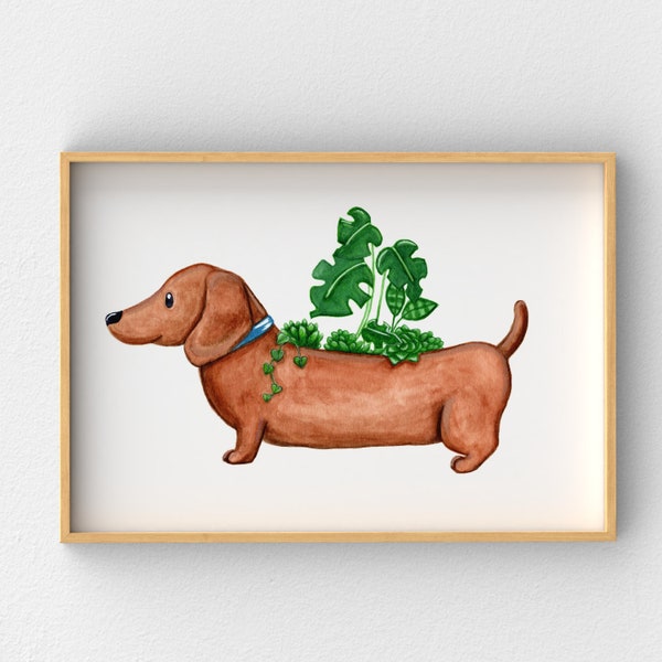 Dachshund Wall Art Etsy Australia