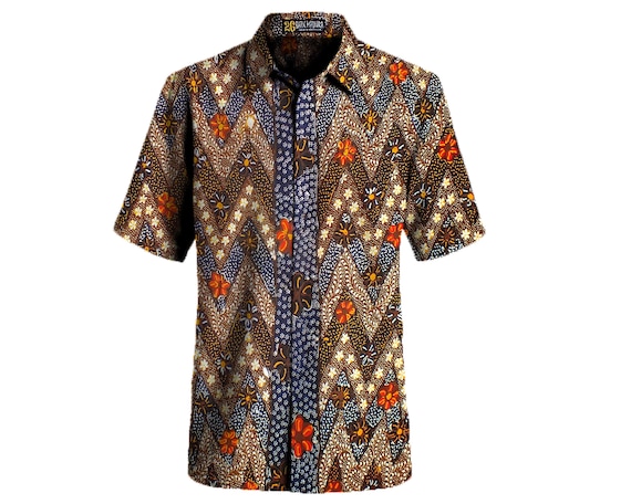 Indonesian batik shirts online clearance
