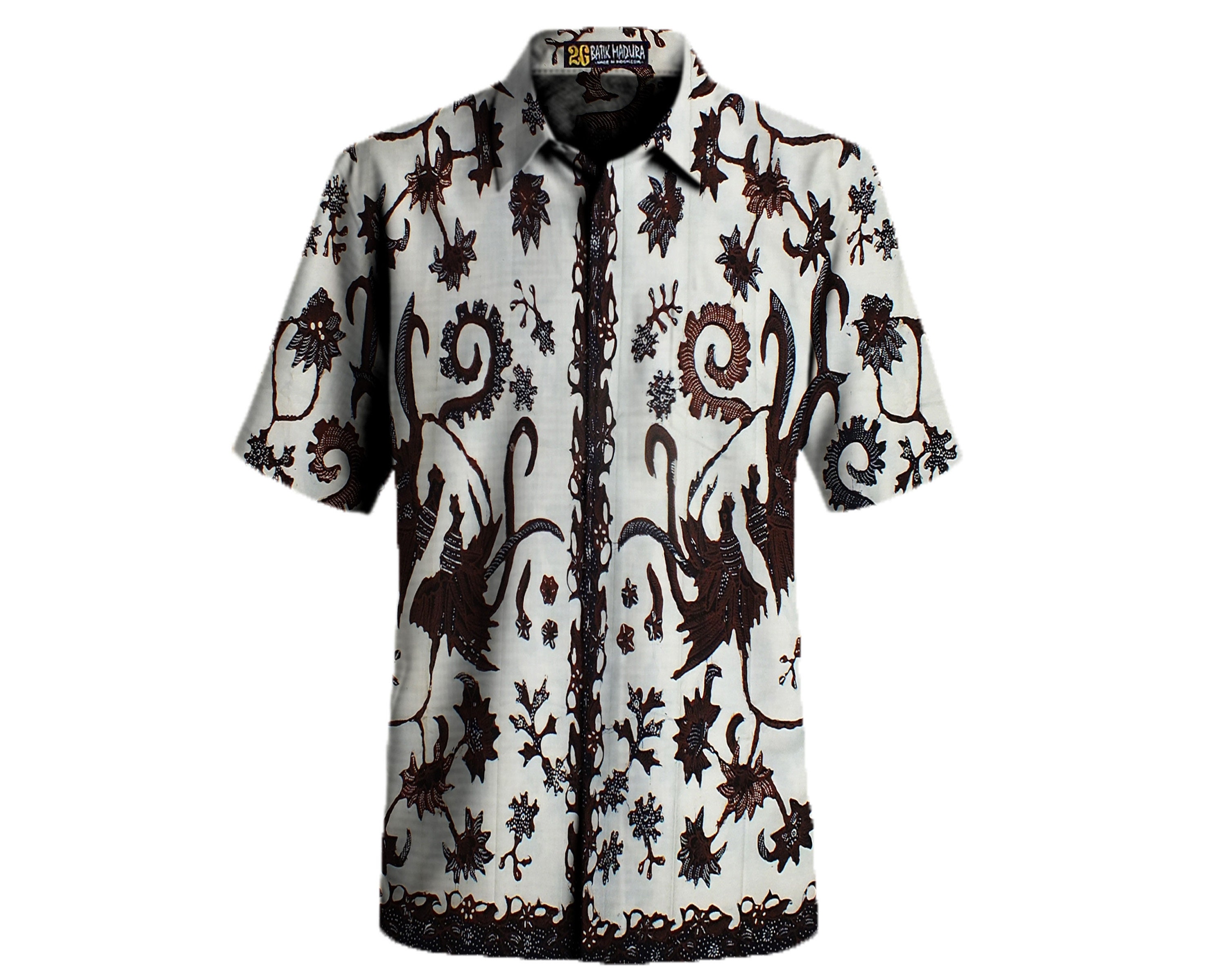 Madura Batik Shirt 100% Handmade From the Indonesian Island of - Etsy