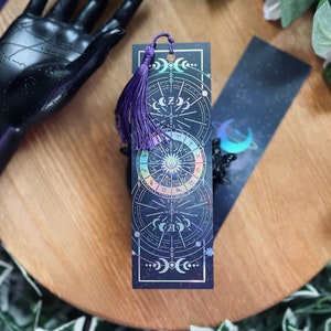 Zodiac Bookmark Foiled Bookmark Witch Goth image 3