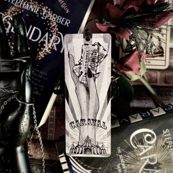 Caraval Inspired Bookmark