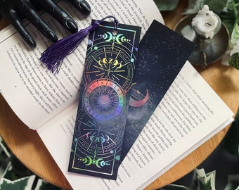 Zodiac Bookmark | Foiled Bookmark | Witch | Goth