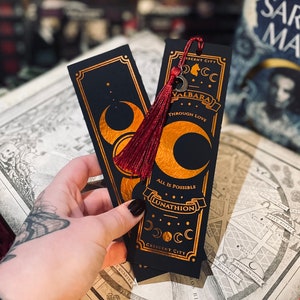 Officially Licensed | Crescent City Bookmark | Danika | Bryce | Bookish | Foiled Bookmark | Crescent City
