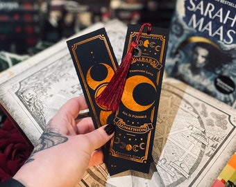 Officially Licensed | Crescent City Bookmark | Danika | Bryce | Bookish | Foiled Bookmark | Crescent City