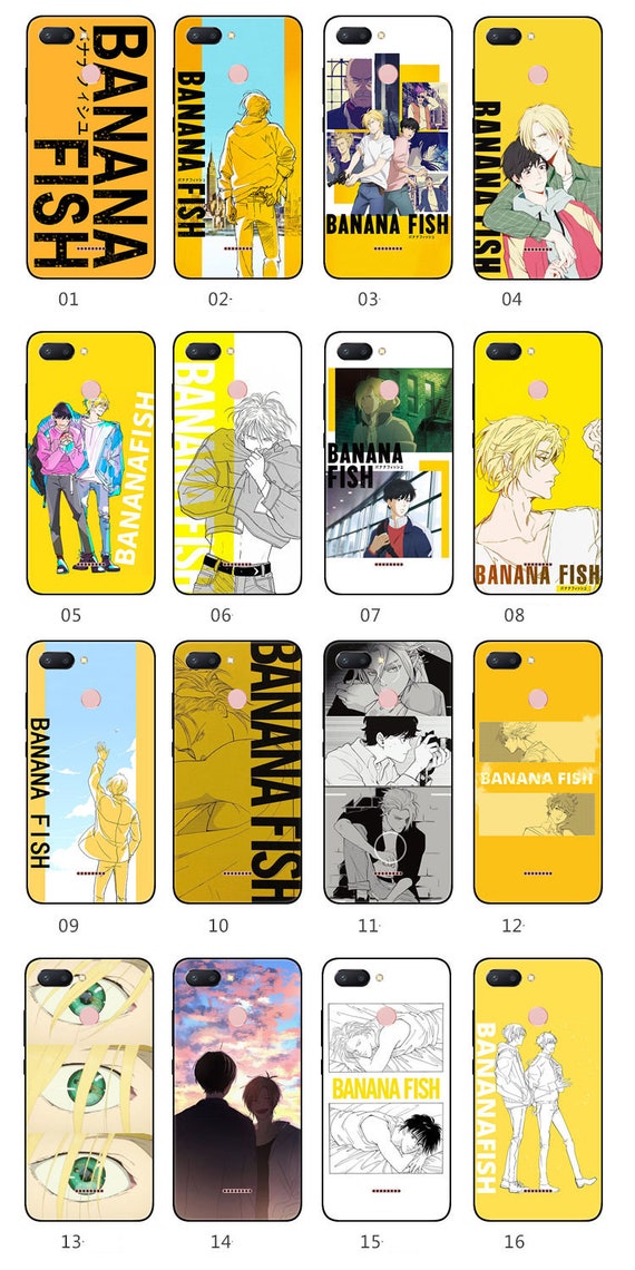 Banana Fish Case Cover For Iphone 12 13 Mini Max Pro 6 6s 6s Etsy Australia
