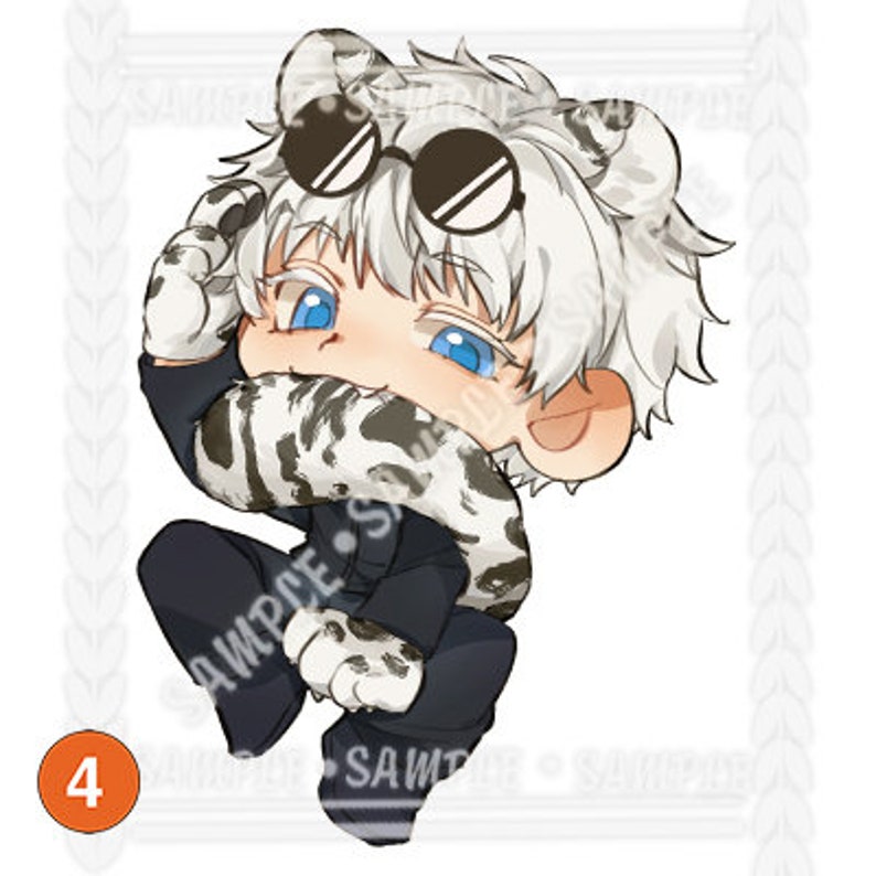 Jujutsu Kaisen Resin Keychain Charm Satoru Gojo \\ Yuji Itadori \\ Sukuna \\ Megumi Fushiguro