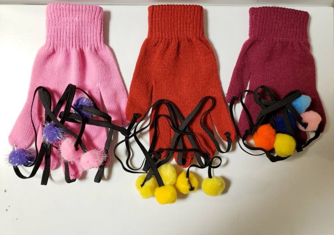 Cat Toy Glove Etsy