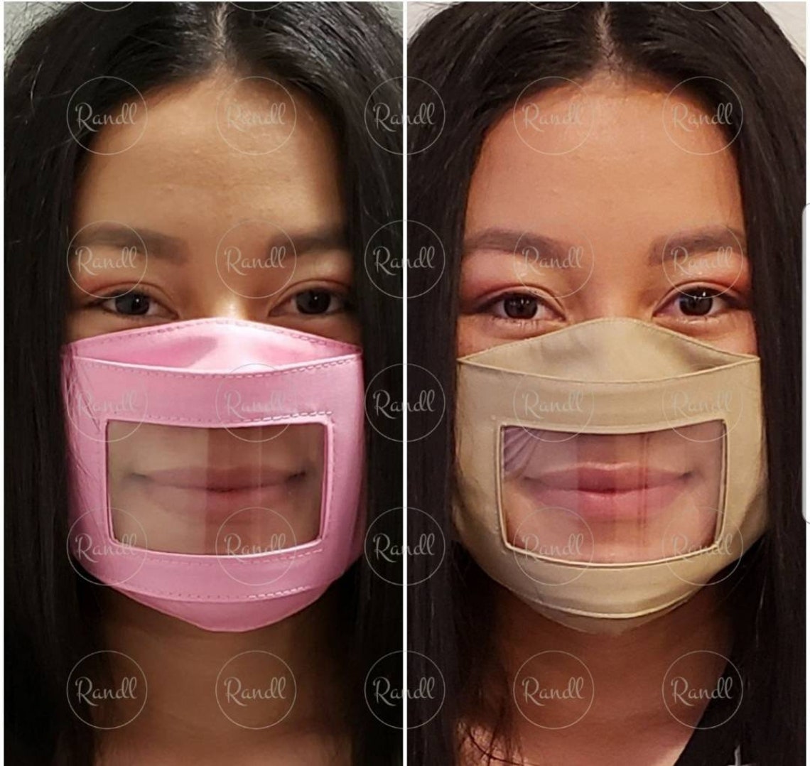 ANTIFOG Adults/Kids Clear Face Mask Our Mask Will Not Fog Etsy