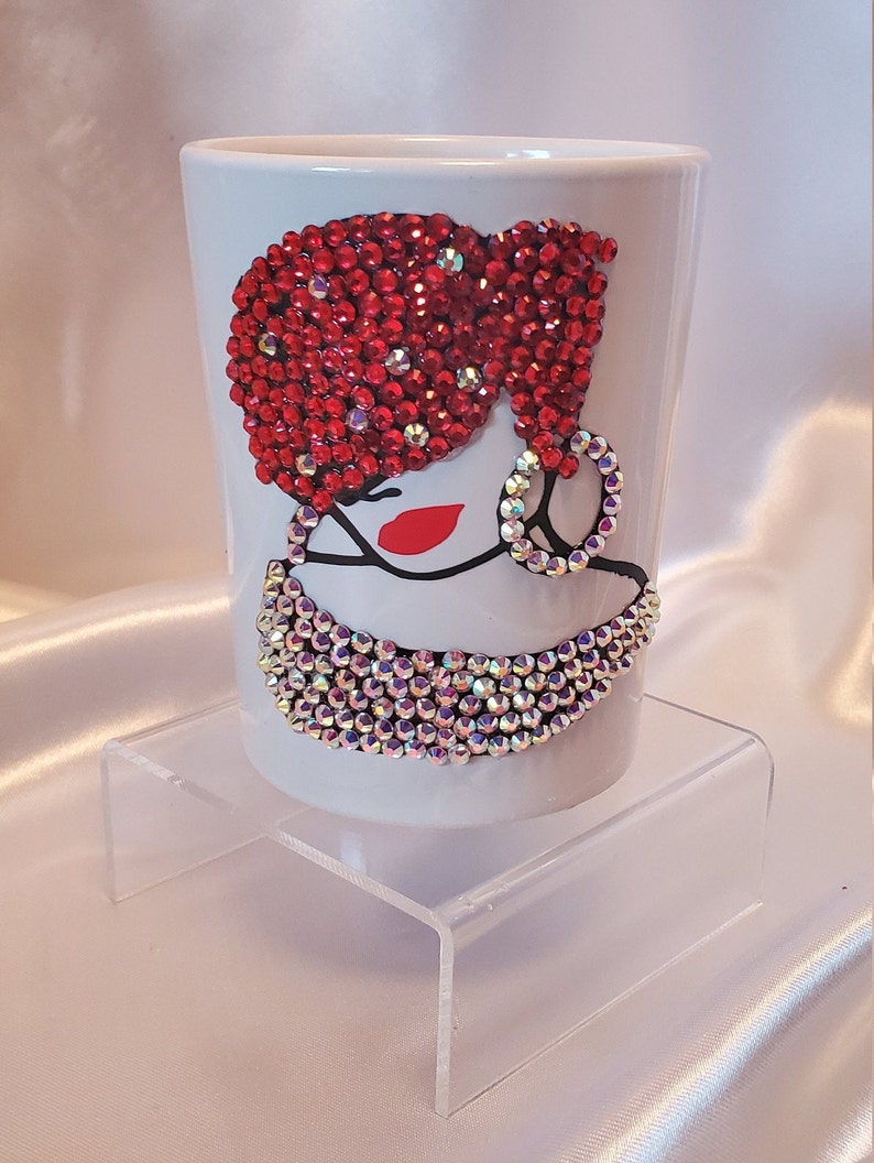 Personalized Bling Mugs Etsy