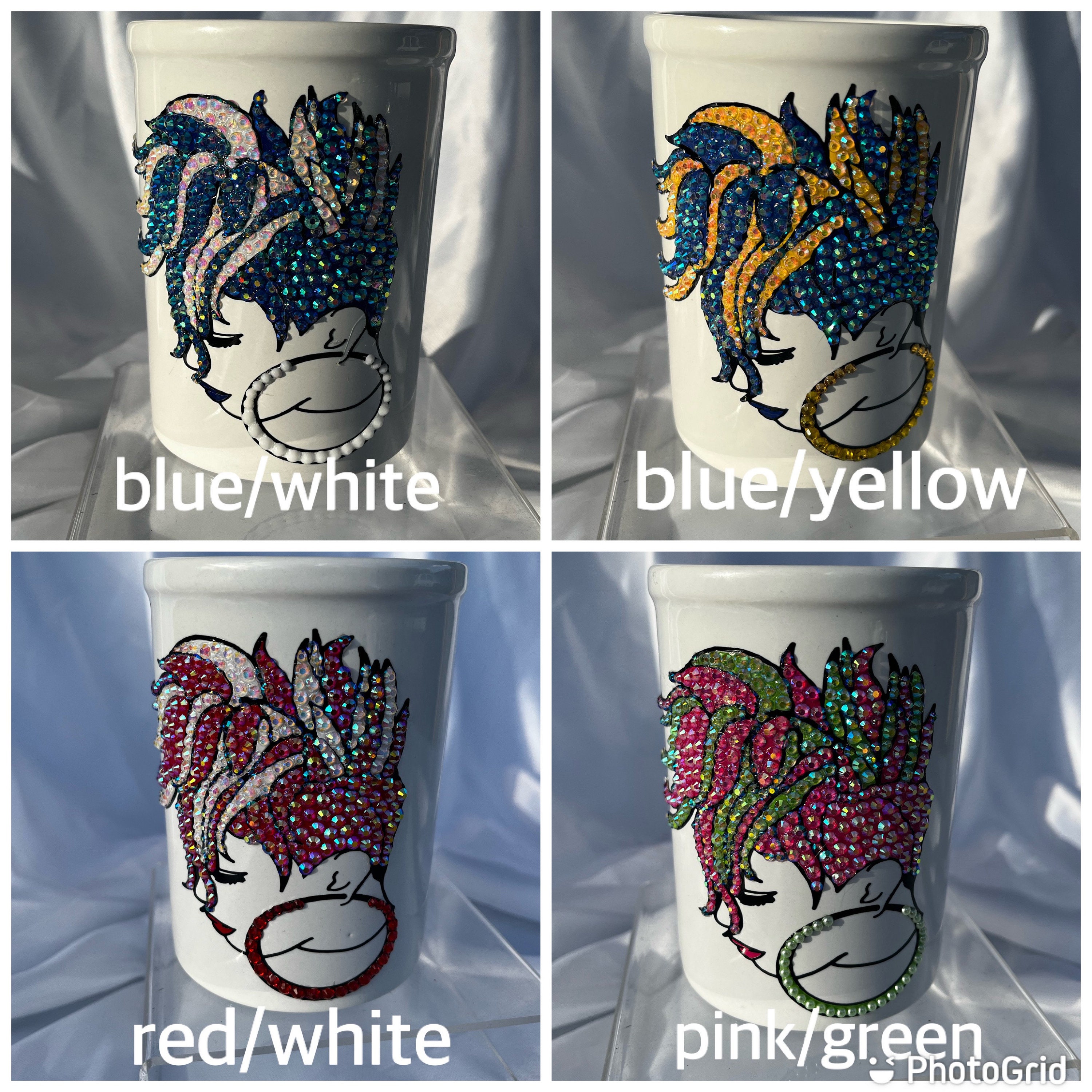 Customised bling coffee cups - Slaylebrity