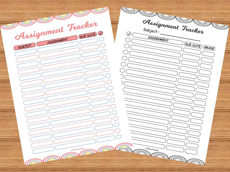 Assignment planner image