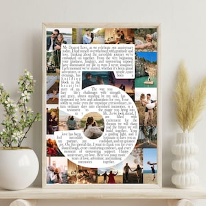 Custom 5th Anniversary Gift, 5 Year Anniversary Gift for Him, Boyfriend Gift, Gifts for Husband, Gift for Couple, Last Minute Gift for Her