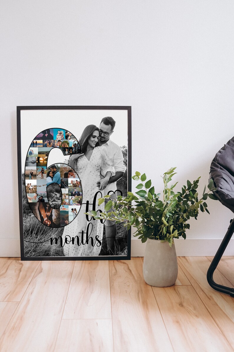 Personalized Six Month Anniversary Gift for Boyfriend, 6 Months ...