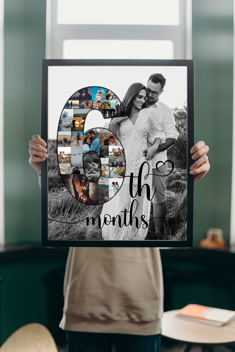 Personalized Six Month Anniversary Gift for Boyfriend, 6 Months ...