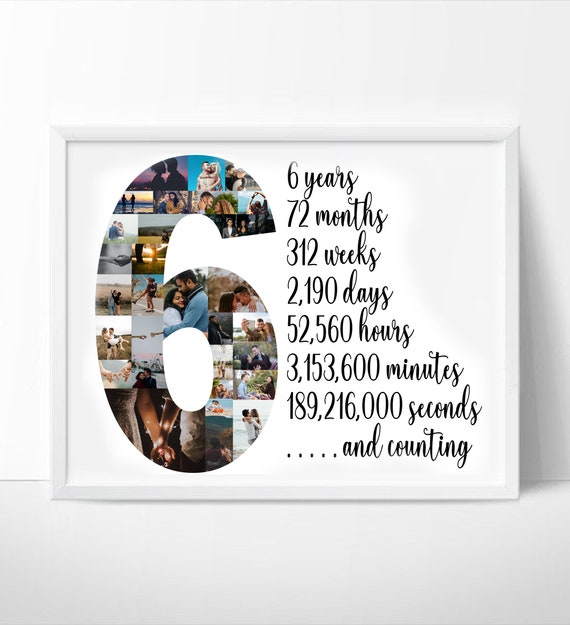 Sixth wedding anniversary gift 2025 for him