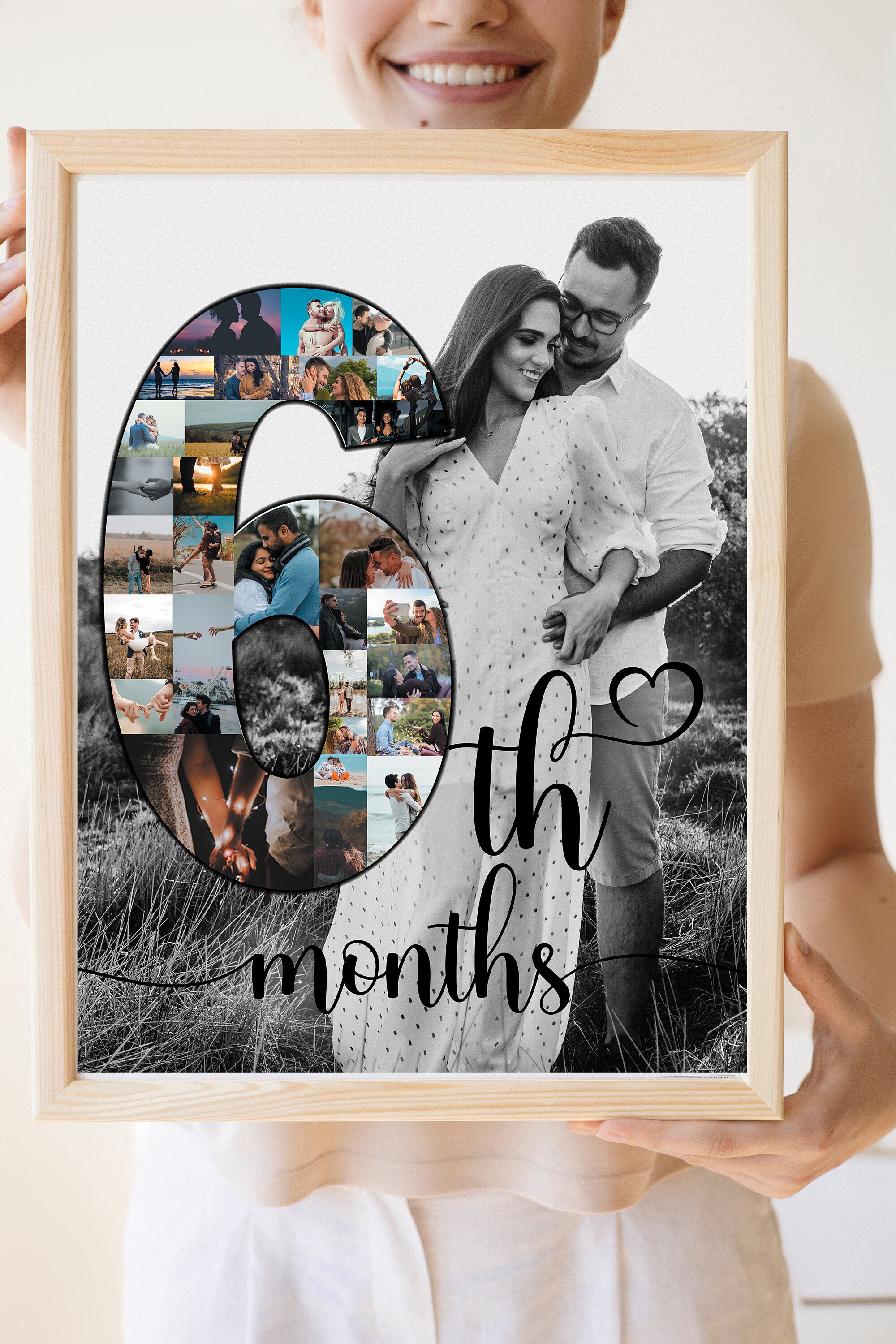Personalized Six Month Anniversary Gift for Boyfriend, 6 Months ...