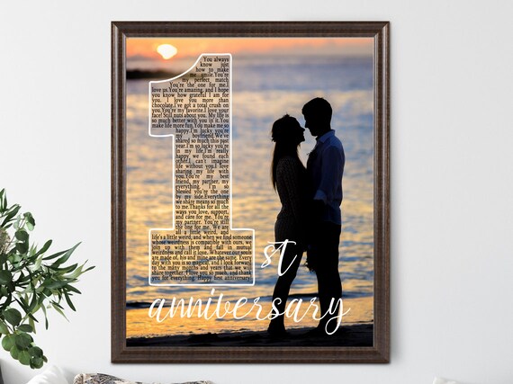 First dating anniversary gifts for him 2025