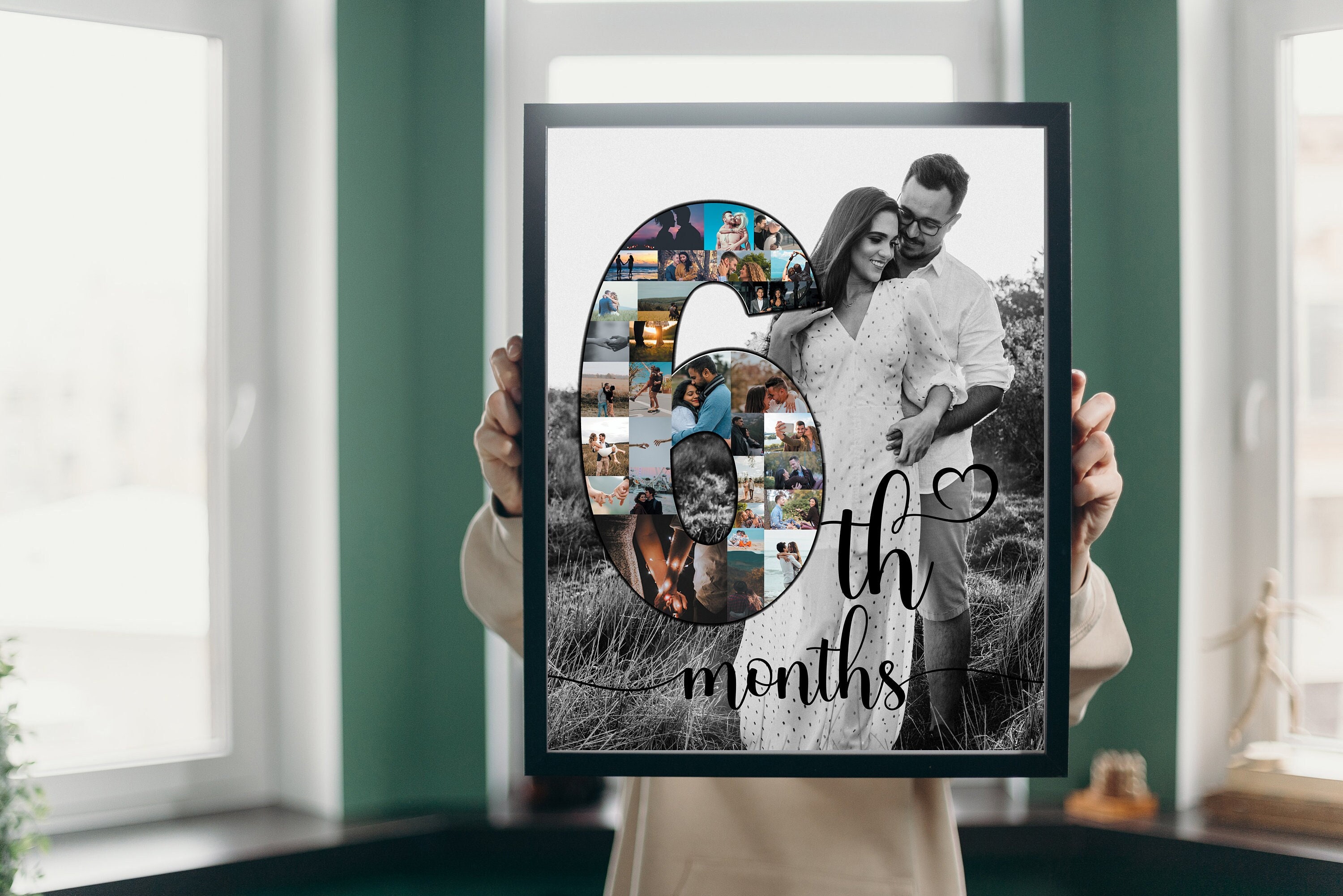 Personalized Six Month Anniversary Gift for Boyfriend, 6 Months ...