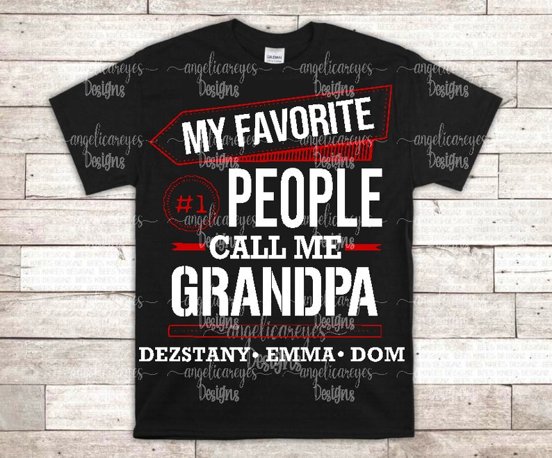Download My Favorite People Call Me Grandpa Fathers Day SVG File | Etsy