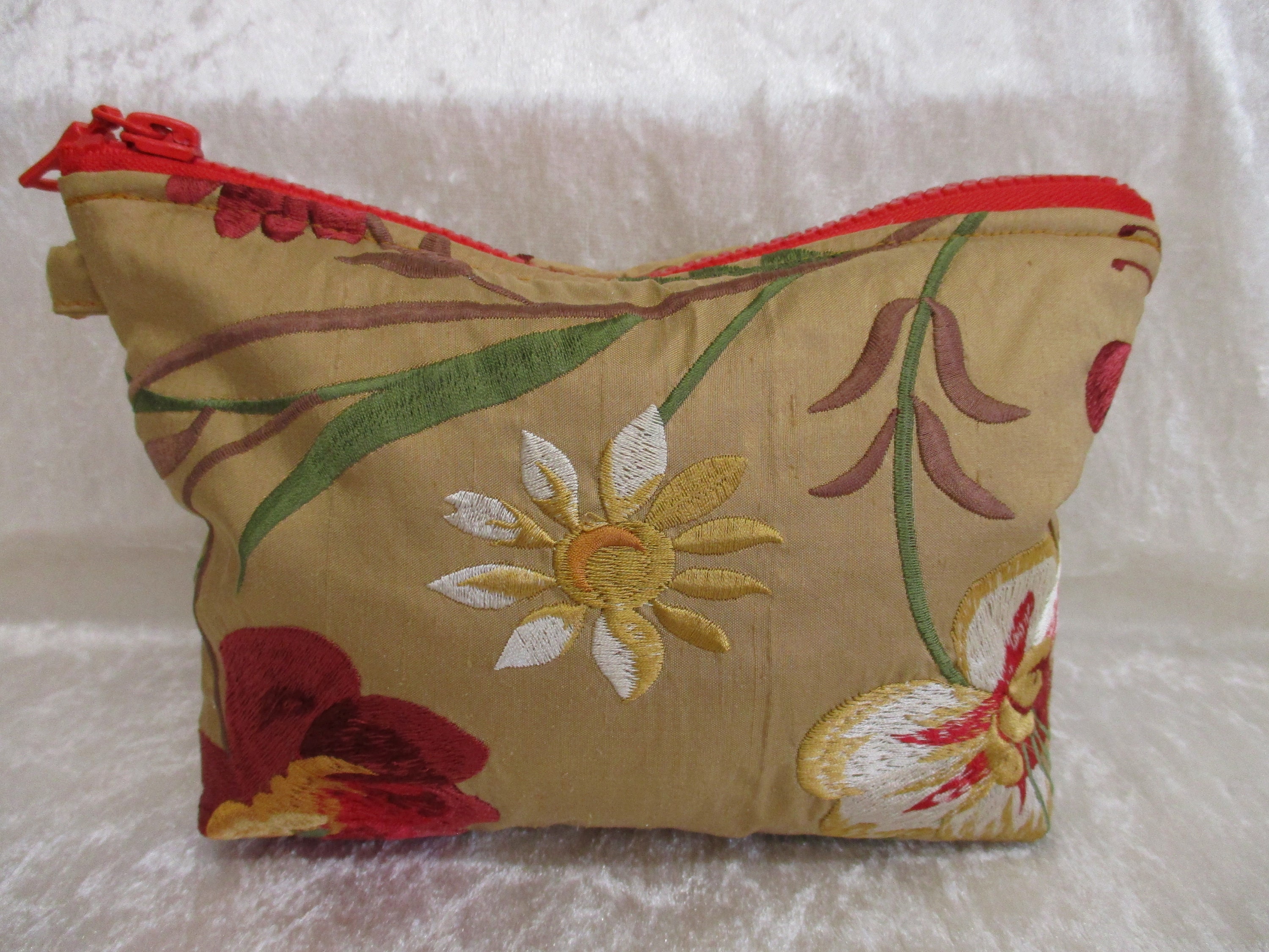 100% Natural SILK Make up Bags Cosmetic Bags Pouches Purses - Etsy UK