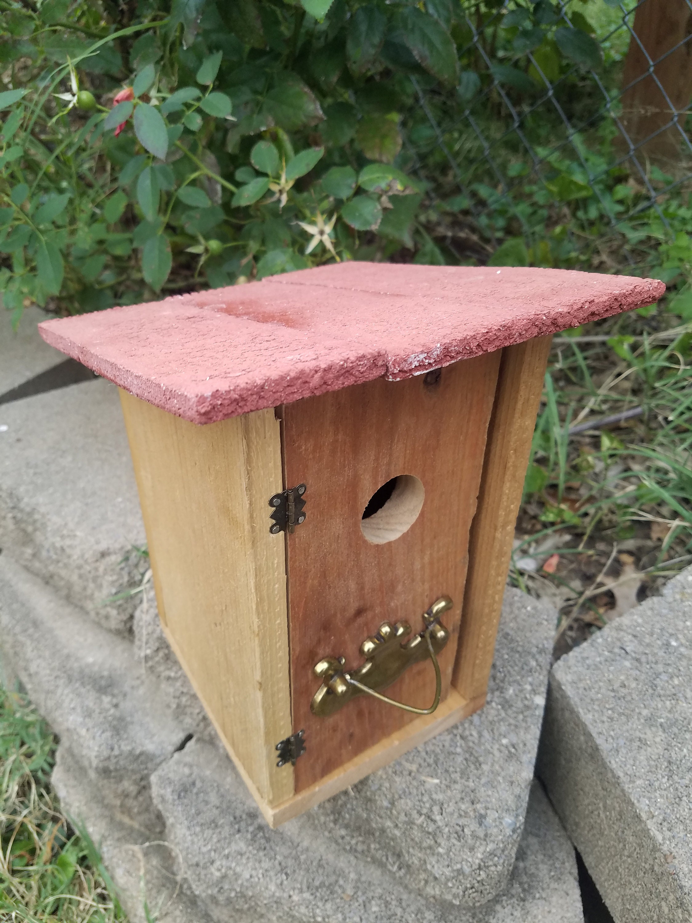 Outhouse Birdhouse Handmade Unique Fun Practical Etsy