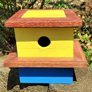 Veranda Birdhouse - Hand Crafted Quality Birdhouses- Unique, Fun, Quirky