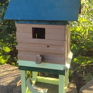 River Camp Birdhouse - Water Series - Hand Crafted Quality Birdhouses- Unique, Fun, Quirky