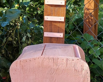 Rose Rocker Guitar Birdhouse - Hand Crafted Quality Birdhouses- Unique, Fun, Quirky