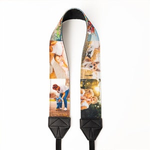 Custom Camera Strap with Your Own Photo, Personalized Photo Camera Strap for Canon, Nikon, Sony, Fujifilm