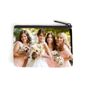 Custom Coin Purse with Photo, Personalized Photo Coin Purse image 2