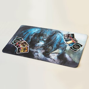 Tapetes de juego con fotos personalizados, tapetes de juego de goma personalizados, tapete de mesa personalizado