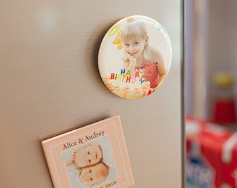 Custom Magnet, Photo Print on Magnet, Personalize your own Fridge Magnet