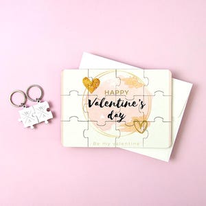 Individuelles Einladungskarten Puzzles, 13cm x 18cm Fotopuzzles für Hochzeit, Geburtstag, Valentinstag