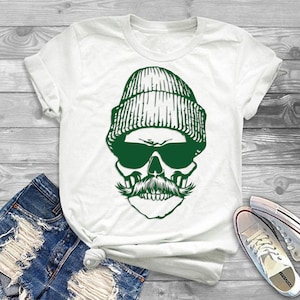 Schädel SVG, Barbier Shop SVG, Schnurrbart Schädel SVG, Schädel mit Hut Svg, Sonnenbrille Schädel Svg, Skul Aufkleber Svg, Schädel Silhouette, Schädel Vektor