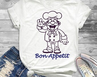 Bon Appetit SVG, Chef SVG, Cook SVG, Kitchener Svg, Restaurant Svg, T-shirt Design Svg, Wall Design Svg, Chef Sticker Svg, Chef Cutfile