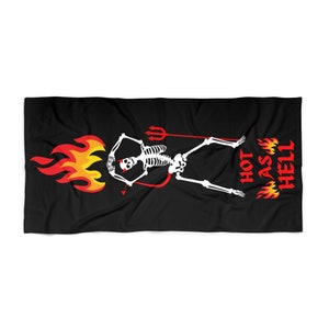 Het som helvete - Strandhandduk