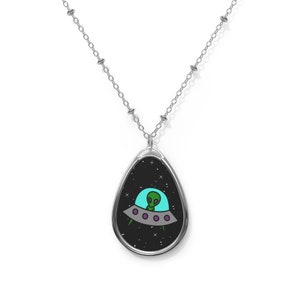 UFO - ovale ketting