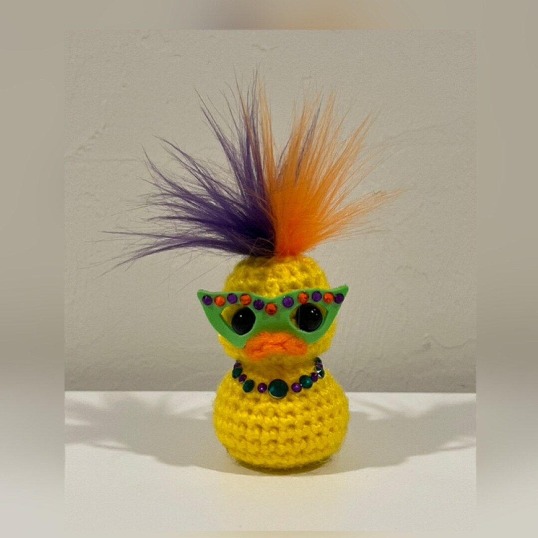 mardi gras duck boots