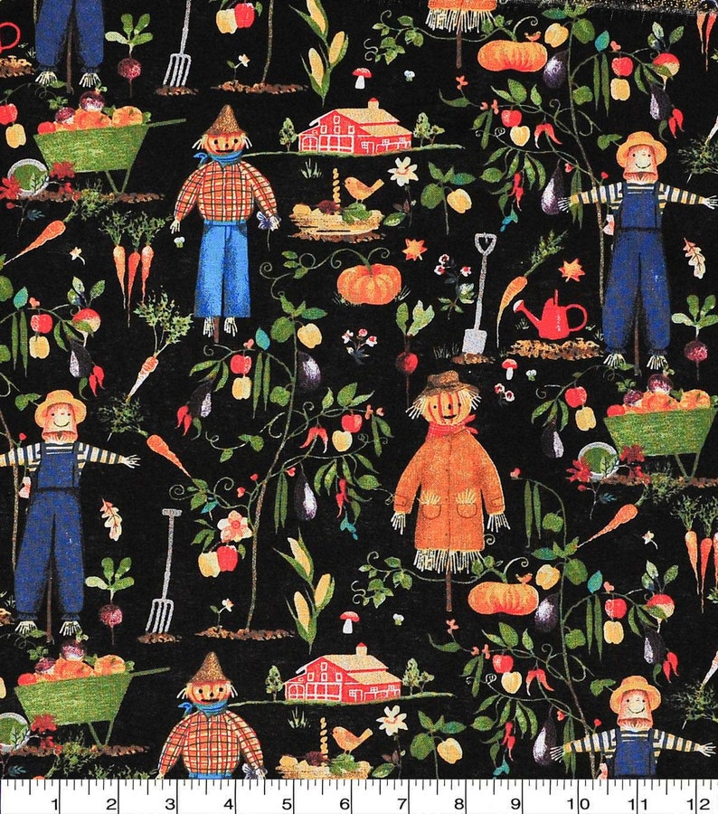 Garden Scarecrows in Fall Joann Fabric Etsy