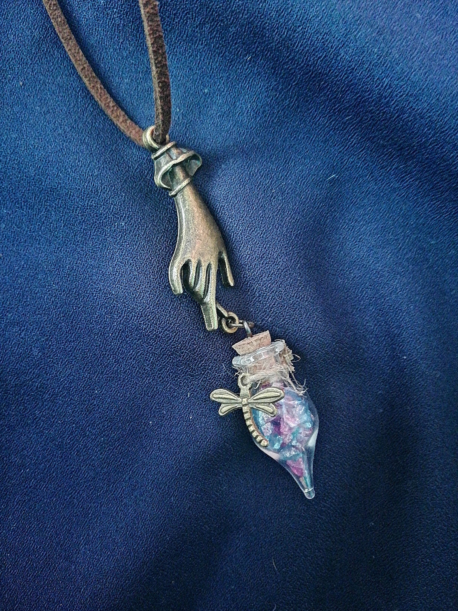 Witchcraft jewelry Amulet Necklace Green witch wiccan pagan  Etsy