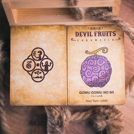Custom Devil Fruits DON Cards: One Piece TCG Fanart Set - Etsy