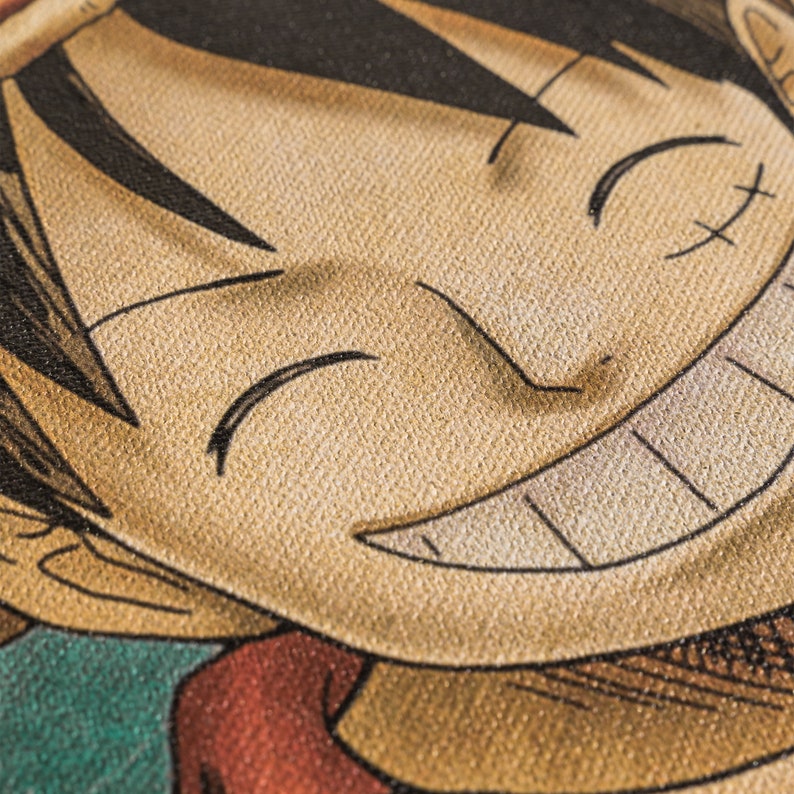 May include: Close-up of a smiling cartoon character with brown hair and a stitched scar on the forehead. The character has a large, toothy grin and is drawn in a simple, cartoon style.