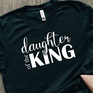 Filha do Rei SVG / Versículo da Bíblia svg Arquivos / Arquivo de corte / Citação religiosa cristã para impressão svg / Citação inspiradora de Jesus para Cricut