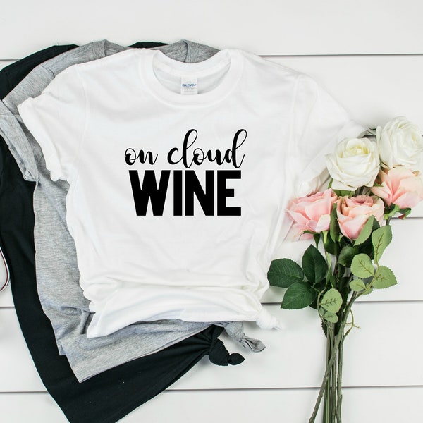 On Cloud Wine SVG & PNG / Mom Life svg/ Wino svg / Wine svg / Cut File Instant Download for Cricut and Silhouette / Sublimation