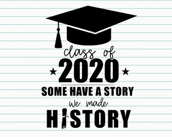 Download Free Class Of 2020 Svg Etsy SVG Cut Files